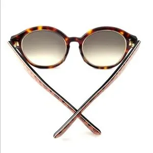 MCM round frame visetos cognag sunglasses MCM | Accessories | Mcm Round Frame Visetos Cognag  main image 2